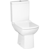 Унитаз компакт Creavit Lara LR310-11CB00E-0000 Белый без бачка и сиденья фарфор напольный
