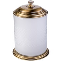Ведро для мусора Boheme Royal Cristal 10934-BR Бронза