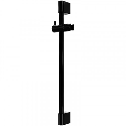 Душевая штанга WasserKRAFT Glan  A191 Черная глянцевая нержавеющая сталь на стену