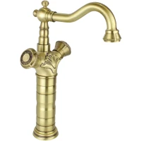 Смеситель для раковины Bronze de Luxe Royal 10219 Бронза латунь