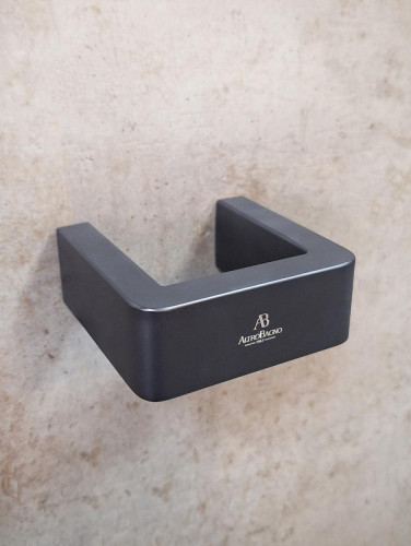 Стакан для зубных щеток AltroBagno Aperto 080201 MB цвет Черный матовый