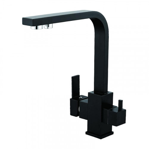 Смеситель для кухни D-Lin D159319-A цвет  Черный матовый