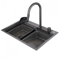 Кухонная мойка Abber Wasser Kreis 68 AF2194NG Никель нержавеющая сталь встраиваемый