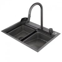 Кухонная мойка Abber Wasser Kreis 68 AF2194NG Никель нержавеющая сталь встраиваемый