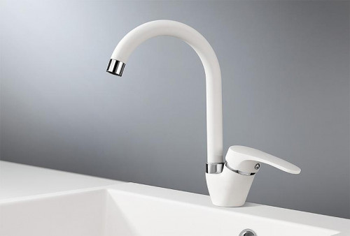 Смеситель для кухни Granula 1024 цвет Арктик