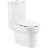 Унитаз компакт BelBagno Norma BB339CPR/BB2111SC без бачка с сиденьем Микролифт фаянс напольный