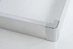 Душевой уголок BelBagno Due 120x80 DUE-AH-2-120/80-C-Cr профиль Хром стекло прозрачное