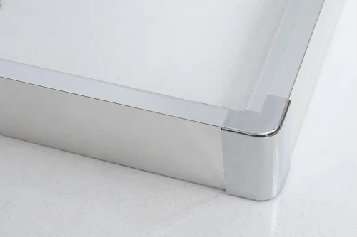 Душевой уголок BelBagno Due 120x80 DUE-AH-2-120/80-C-Cr профиль Хром стекло прозрачное