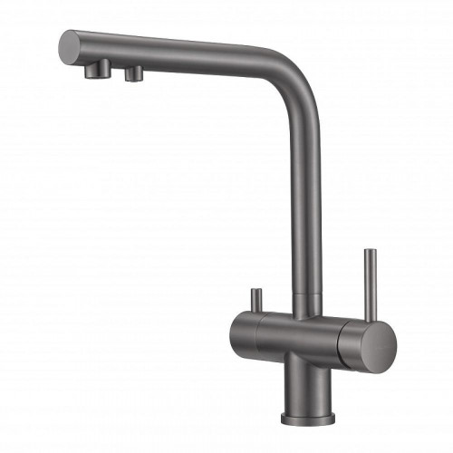 Смеситель для кухни Milacio Ultra MCU.559.GM цвет Вороненая сталь
