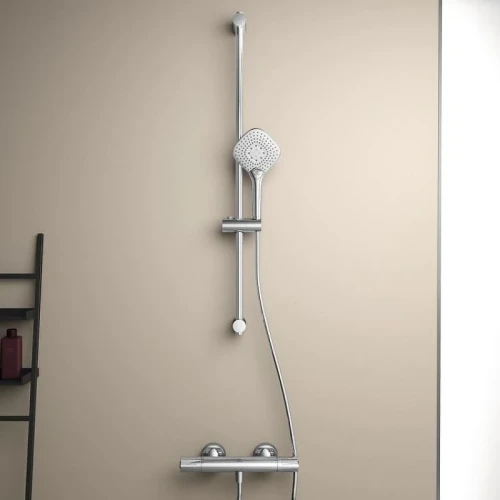 Смеситель для душа Ideal Standard Ceratherm T100 A7235AA с термостатом цвет Хром