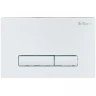 Комплект унитаза с инсталляцией BelBagno Due BB3103CHR/SC/BB002-80/BB018-GV-BIANCO с сиденьем Микролифт и Белой клавишей смыва фаянс подвесной