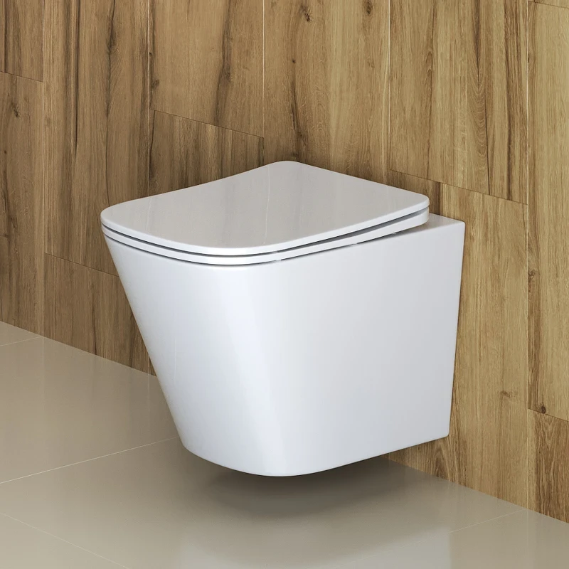 Комплект унитаза с инсталляцией BelBagno Due BB3103CHR/SC/BB002-80/BB018-GV-BIANCO с сиденьем Микролифт и Белой клавишей смыва фаянс подвесной