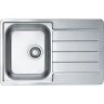 Кухонная мойка Alveus Line 80 NAT-90 790x500 1066750 Натуральная сталь нержавеющая сталь встраиваемый