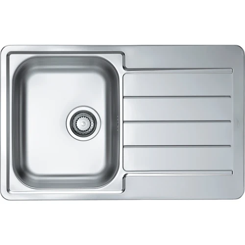 Кухонная мойка Alveus Line 80 NAT-90 790x500 1066750 Натуральная сталь нержавеющая сталь встраиваемый