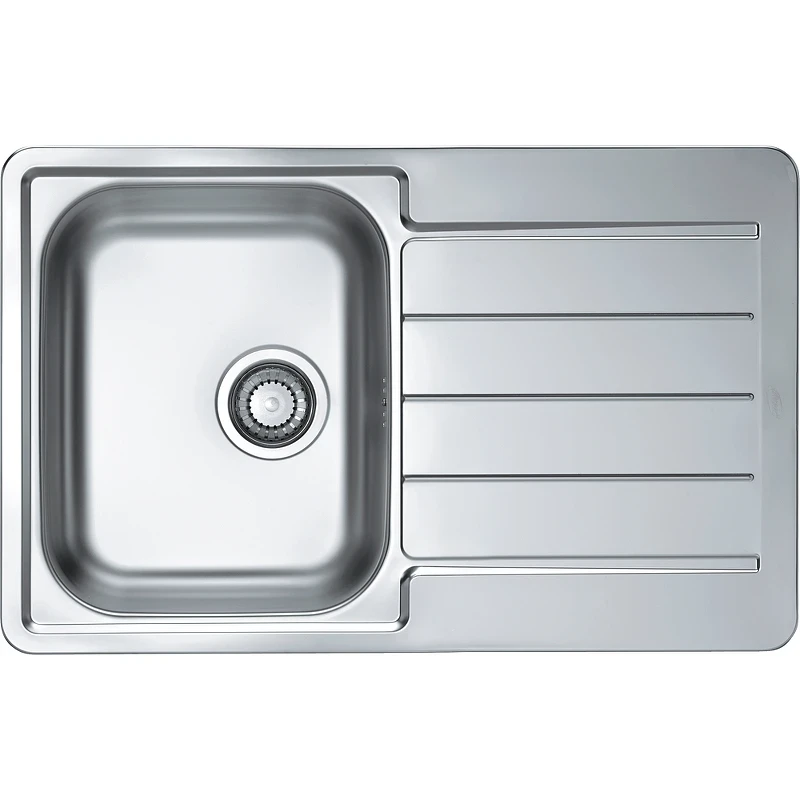 Кухонная мойка Alveus Line 80 NAT-90 790x500 1066750 Натуральная сталь нержавеющая сталь встраиваемый