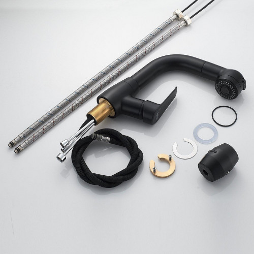 Смеситель для раковины Raffine F291H цвет Черный