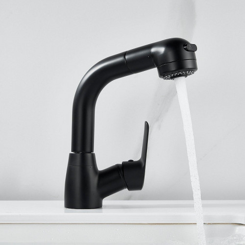 Смеситель для раковины Raffine F291H цвет Черный