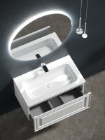 Тумба под раковину Sancos Very 80 VR80W подвесная Bianco МДФ / ЛДСП