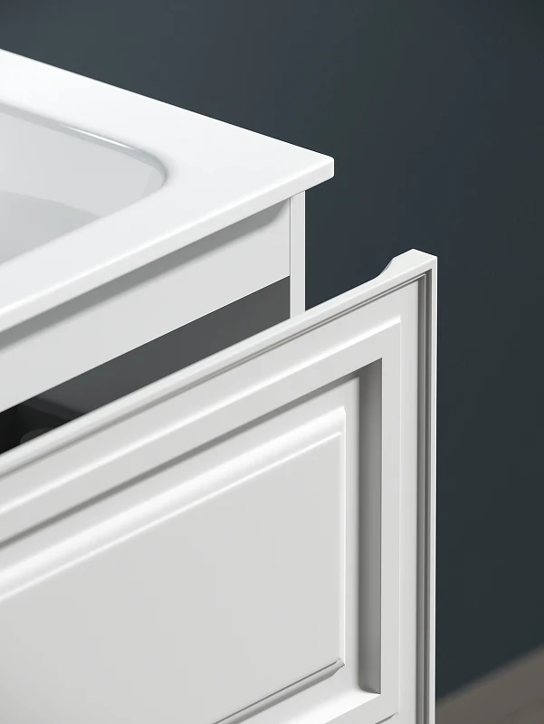 Тумба под раковину Sancos Very 80 VR80W подвесная Bianco МДФ / ЛДСП