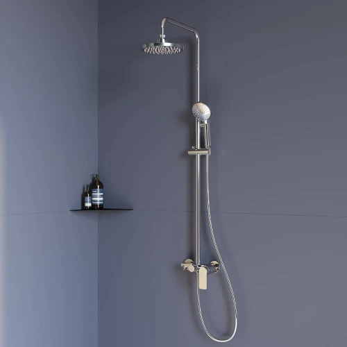 Душевая система RGW Shower Panels SP-26 59140126-01 Хром латунь на стену