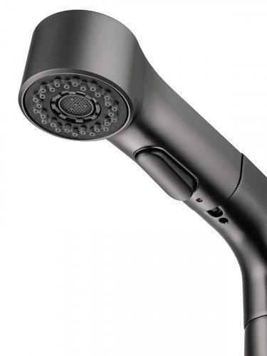 Смеситель для раковины Wonzon &amp; Woghand WW-121B108-BGG цвет Темный графит