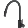 Смеситель для кухни Dorff Logic D3007522 Черный нержавеющая сталь