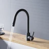 Смеситель для кухни Dorff Logic D3007522 Черный нержавеющая сталь