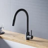 Смеситель для кухни Dorff Logic D3007522 Черный нержавеющая сталь