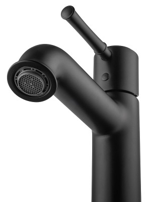 Смеситель для раковины Wonzon &amp; Woghand Tor WW-88018073-MB цвет Черный матовый