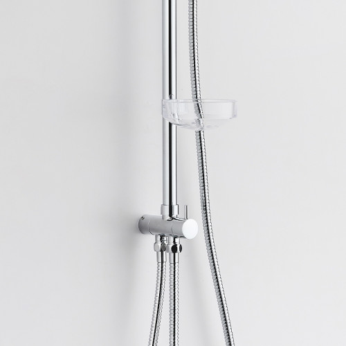 Душевая система Bond Circle B01-8800 Хром нержавеющая сталь на стену