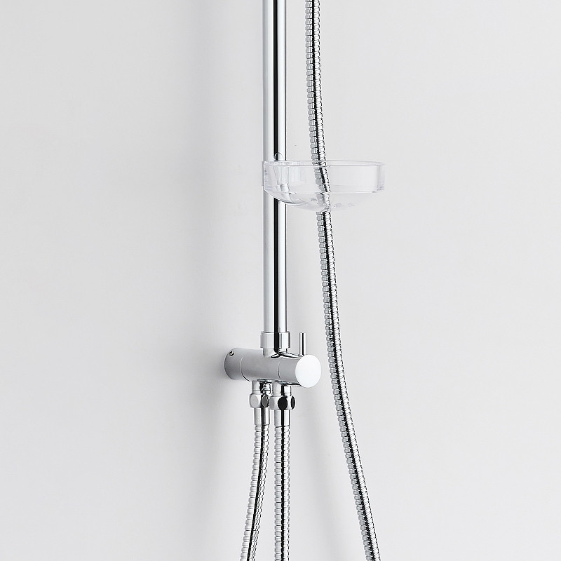 Душевая система Bond Circle B01-8800 Хром нержавеющая сталь на стену