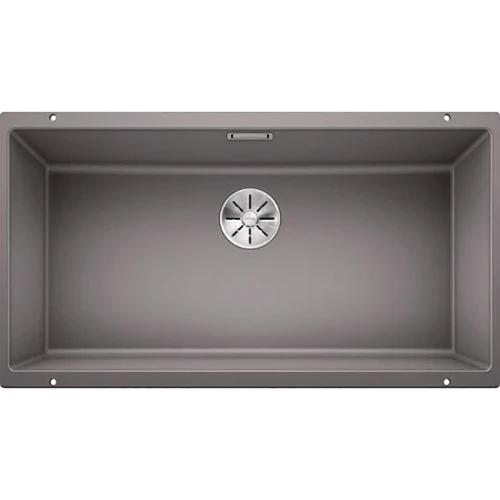 Кухонная мойка Blanco Subline 800-U 523143 Алюметаллик искусственный камень (литьевой мрамор) встраиваемый