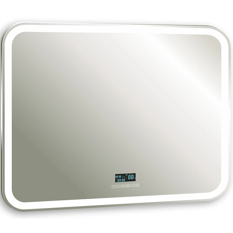 Зеркало Silver Mirrors Стив-6 92 ФР-00001063 с подсветкой с сенсорным выключателем с подогревом с многофункциональным модулем стекло