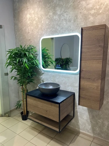 Зеркало Silver Mirrors Стив-6 92 ФР-00001063 с подсветкой с сенсорным выключателем с подогревом с многофункциональным модулем стекло