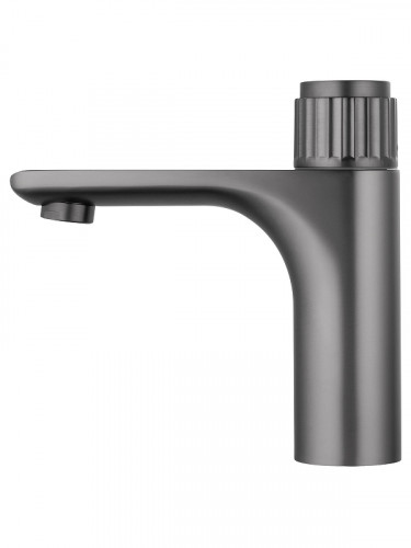 Смеситель для раковины Wonzon &amp; Woghand Click WW-A40412-BGG цвет Темный графит