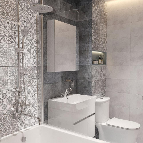 Тумба с раковиной DIWO Тольятти 60 подвесная цвет Белый