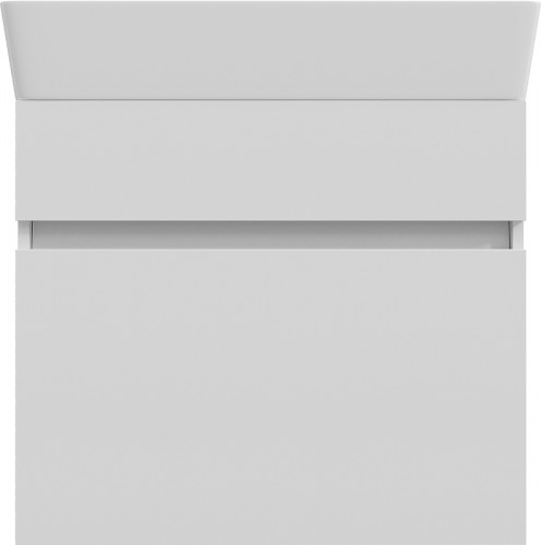 Тумба с раковиной DIWO Тольятти 60 подвесная цвет Белый