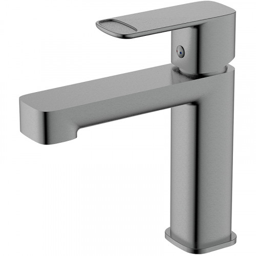 Смеситель для раковины AQUAme Parma AQM6610GM Оружейный металл латунь