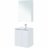 Комплект мебели для ванной Aquanet Алвита New 60 274220 подвесной Белый матовый МДФ / ЛДСП