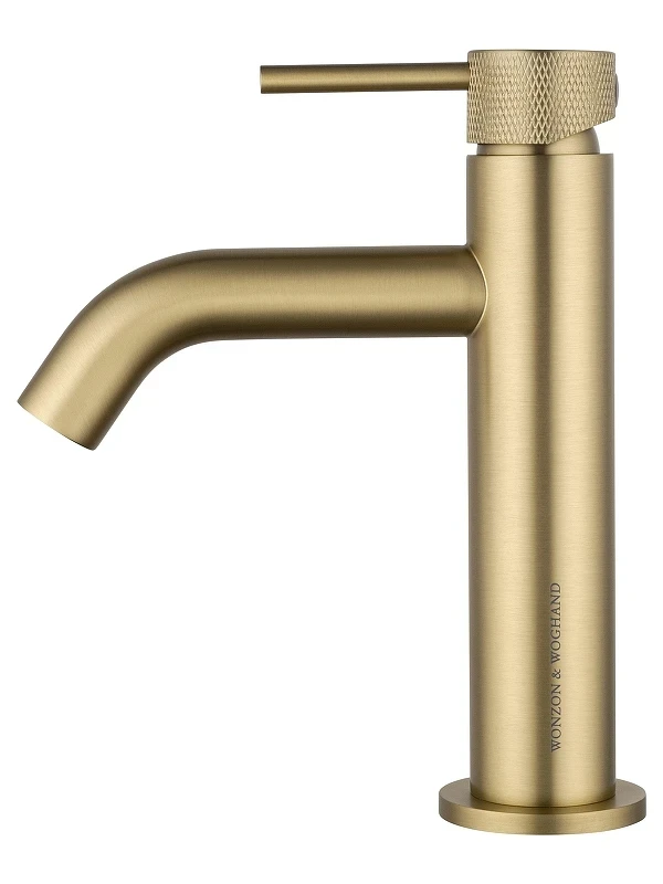 Смеситель для раковины Wonzon & Woghand WW-H1061-BG цвет Брашированное золото