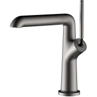 Смеситель для раковины Royce Elite RCM-111501GR Оружейная сталь латунь