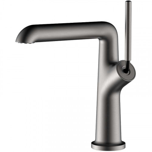 Смеситель для раковины Royce Elite RCM-111501GR Оружейная сталь латунь