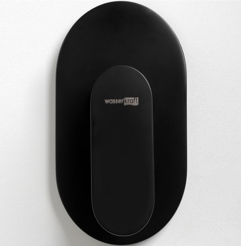 Смеситель для душа WasserKRAFT Elbе 7451 Черный матовый латунь встраиваемый