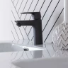 Смеситель для раковины Aquanet Static AF330-10B 261820 Черный матовый латунь