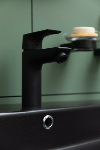 Смеситель для раковины Aquanet Static AF330-10B 261820 Черный матовый латунь