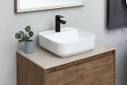 Смеситель для раковины Aquanet Static AF330-10B 261820 Черный матовый латунь