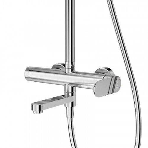 Душевая система Cezares Stylus STYLUS-CVD-01 Хром нержавеющая сталь на стену