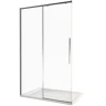 Душевая дверь Good Door Idea 140 WTW-140-C-B профиль Черный стекло прозрачное