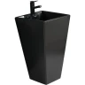 Раковина WeltWasser Leerbach 4847 GL-WT 48 10000013339 Черная матовая