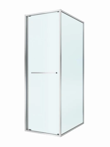 Душевой уголок Cezares Lux 80x100 LUX-AH-FS-1-80/100-C-CR профиль Хром стекло прозрачное